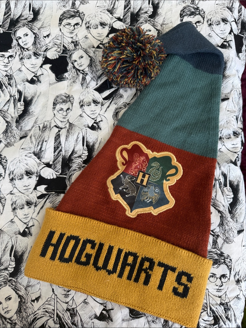 Harry Potter Apron & Knit Cap